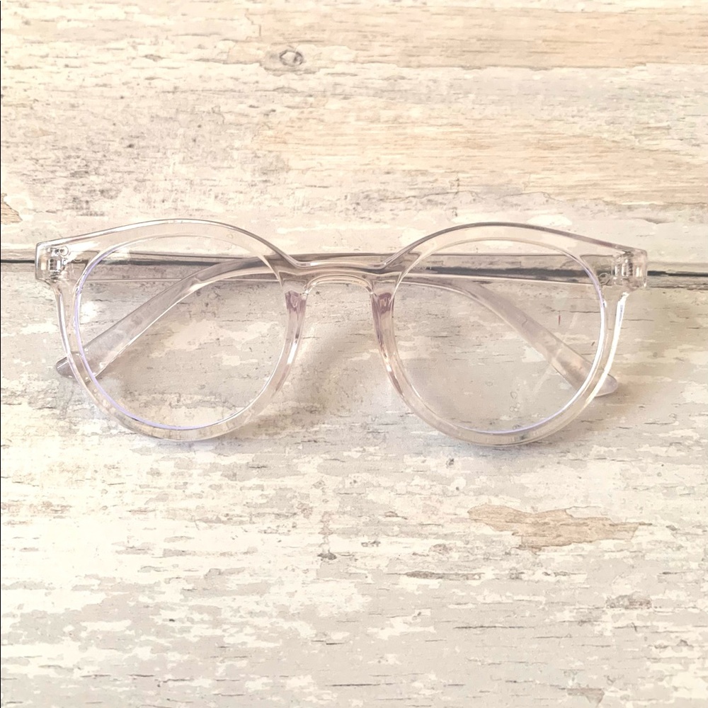 Kids Bluelight Glasses Blue Light Anti Eye Strain Computer Clear Frames NEW